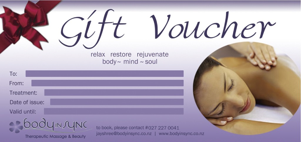 Bodyinsync Gift Voucher - new